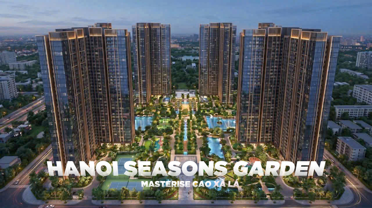 Phối cảnh dự án Hanoi Seasons Garden tại 233 Nguyễn Trãi Hà Nội