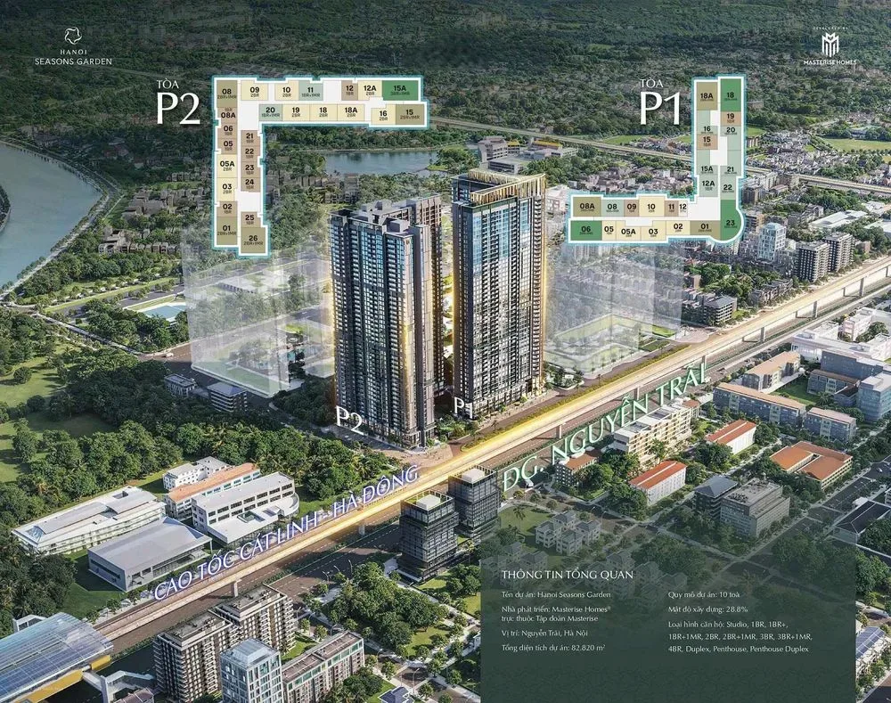 Đánh giá giá bán Hanoi Seasons Garden so với phân khúc căn hộ cao cấp