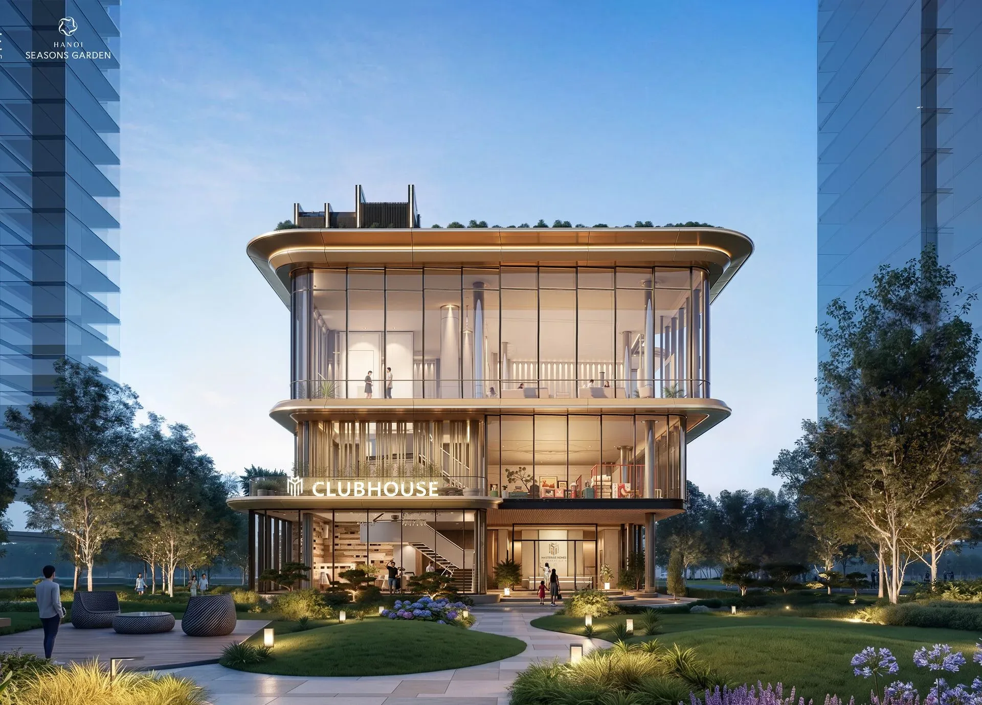 Không gian Club house sang trọng tại dự án Lumiere Hanoi Seasons Garden Nguyễn Trãi