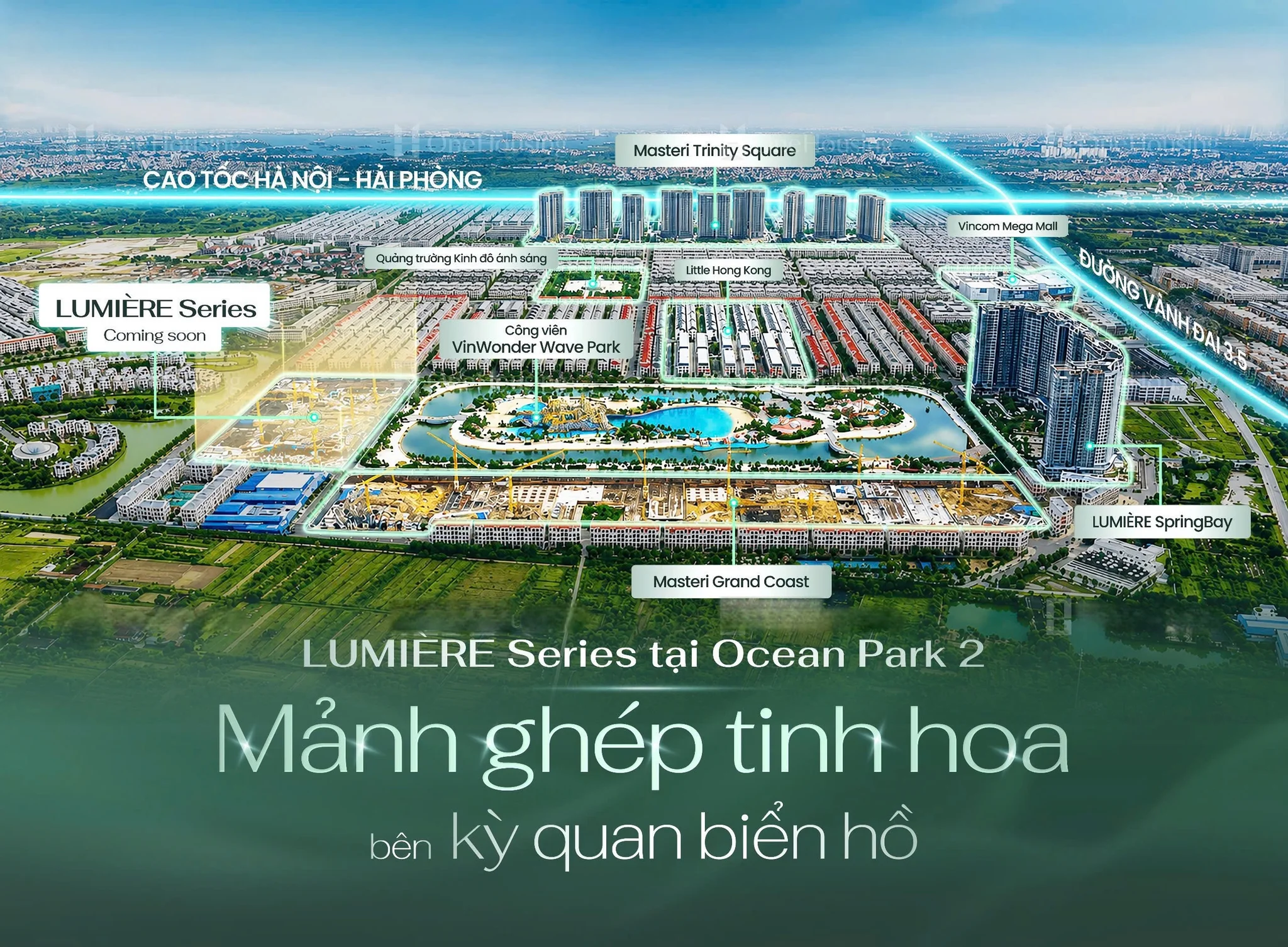 Mặt bằng quy hoạch LUMIÈRE Ocean Crest