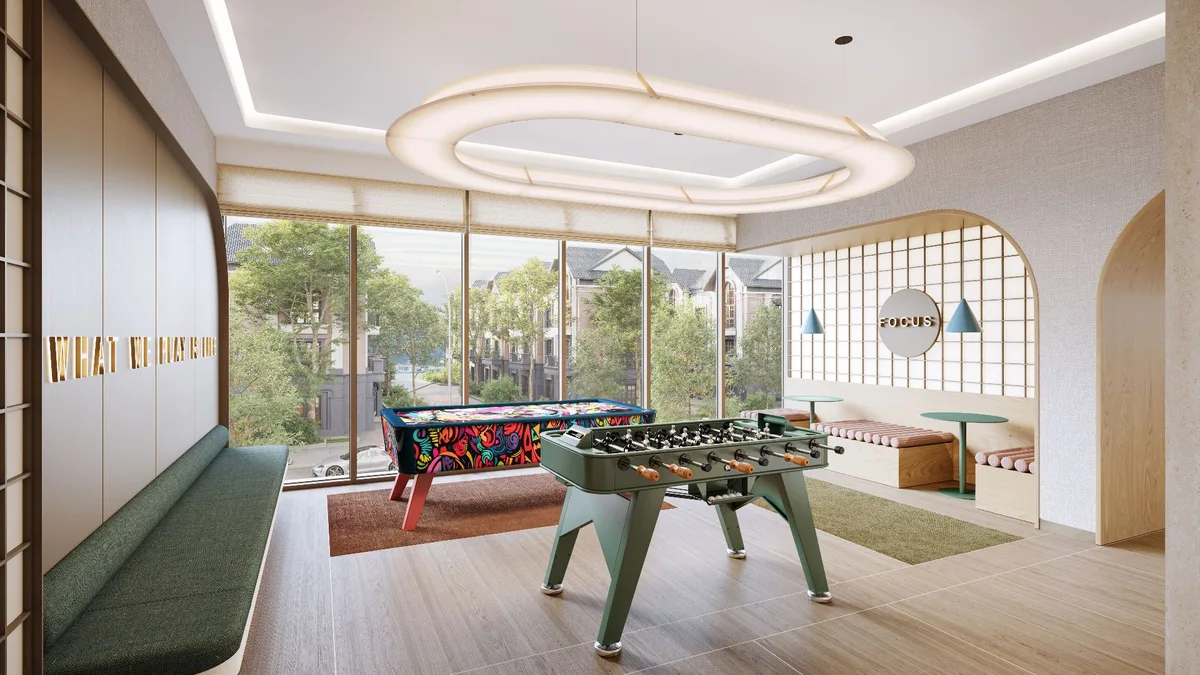Phòng Game Room sôi động