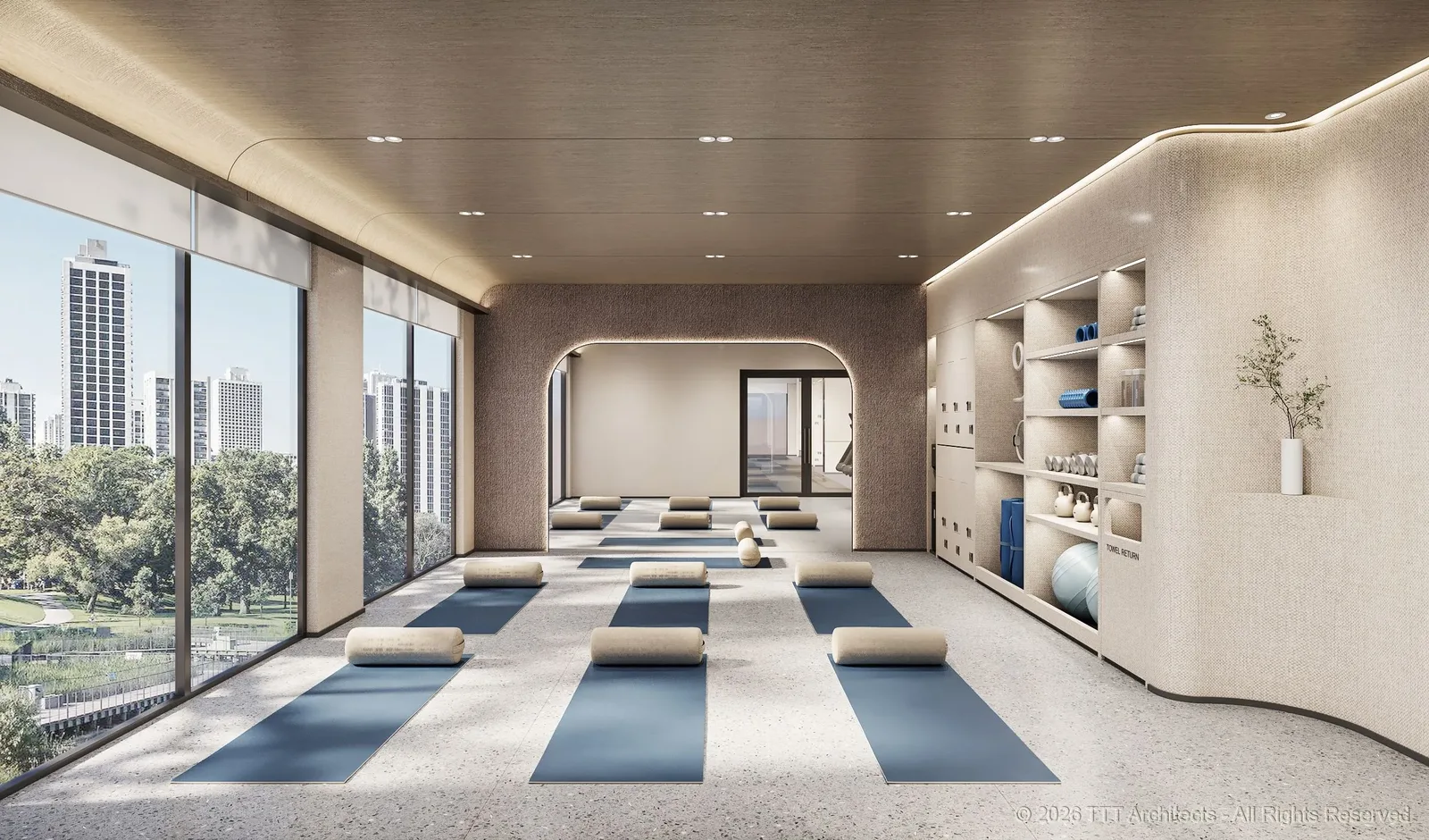 PHÒNG TẬP YOGA TĨNH TẠI