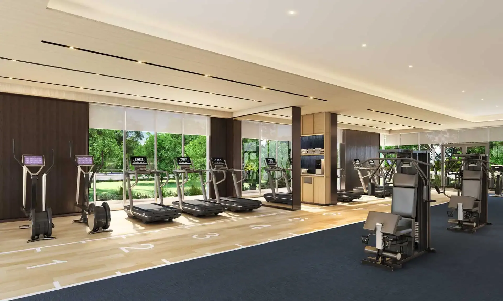 Phòng Gym & Cardio Masteri Lakeside
