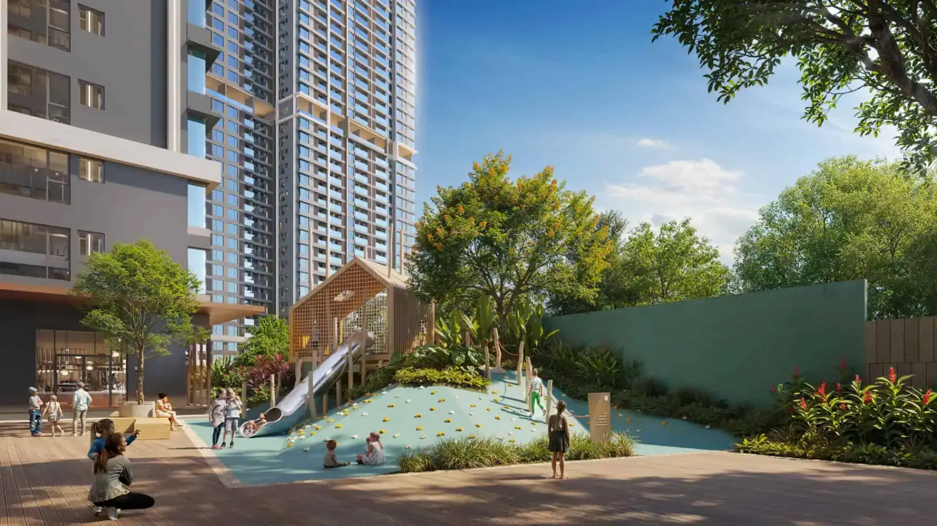 Khu vui chơi trẻ em Masteri Lakeside