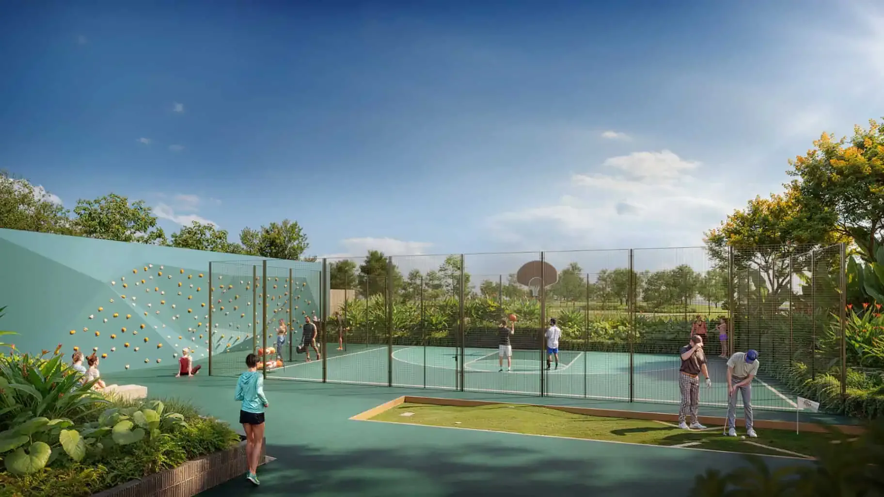 Cảnh quan sinh thái Masteri Lakeside