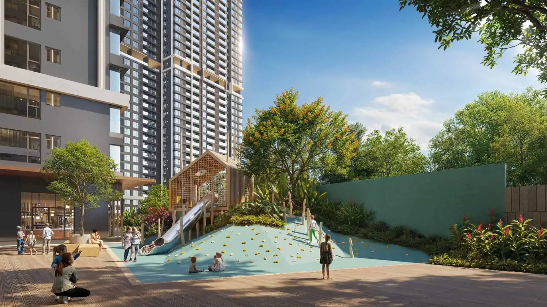 Khu thể thao ngoài trời Masteri Lakeside