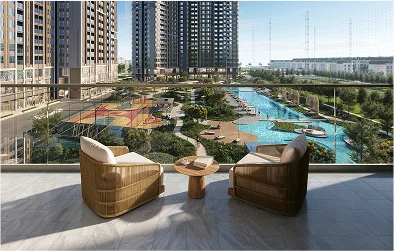 Phối cảnh bàn ăn phòng khách