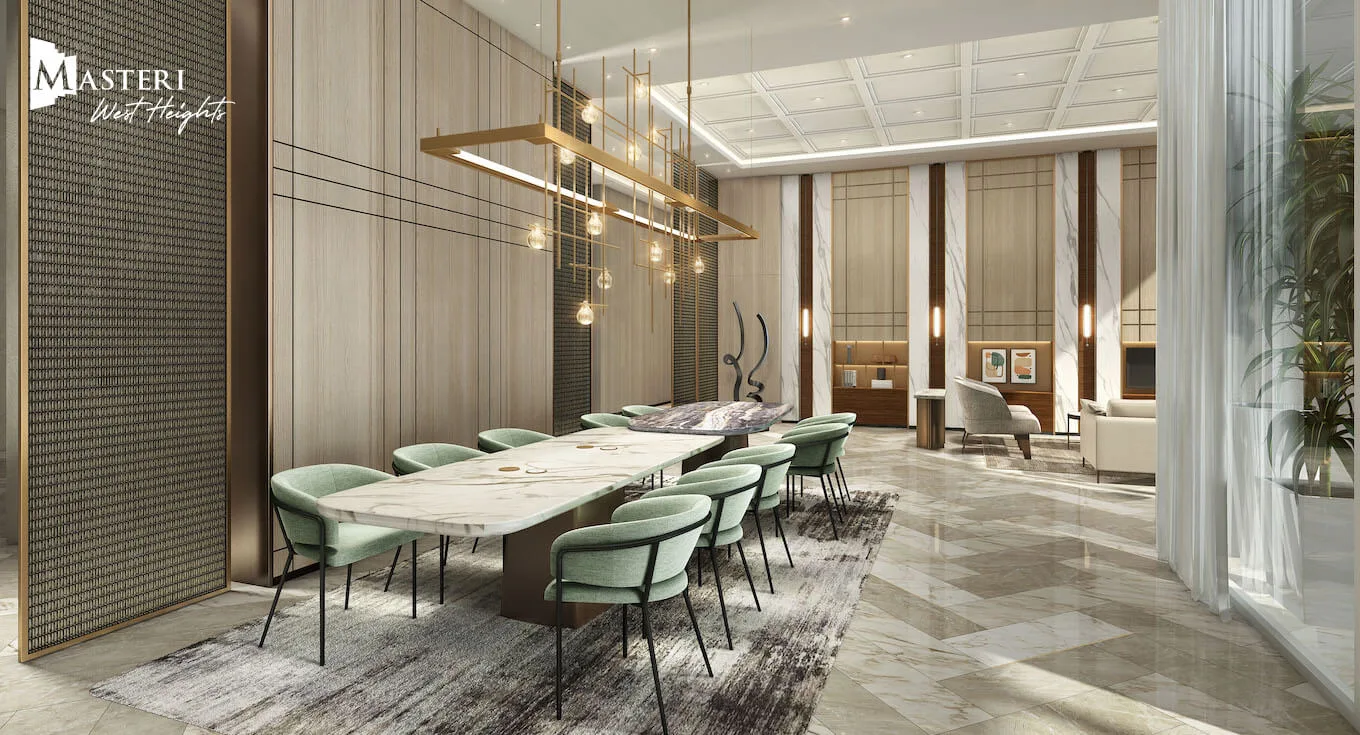 Sảnh đón tiếp Lounge sang trọng
