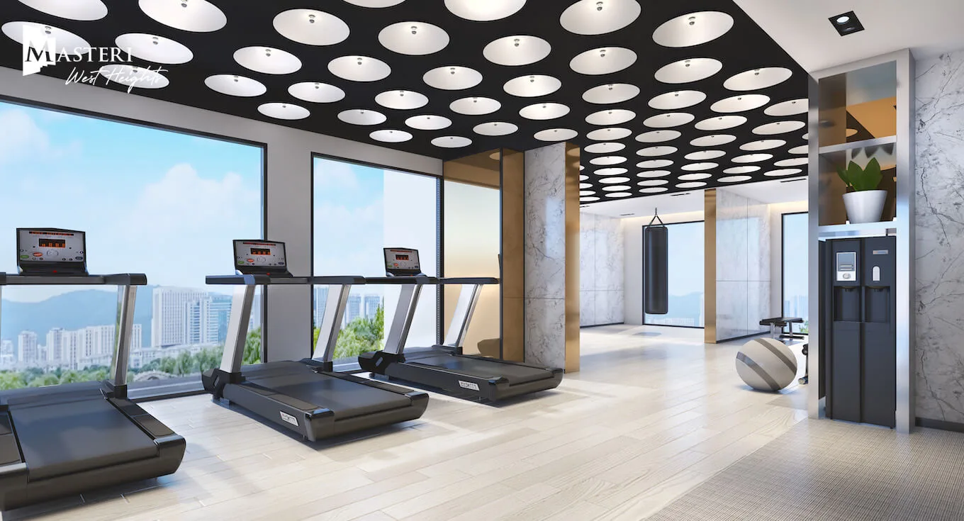 Khu tập Gym chuẩn quốc tế