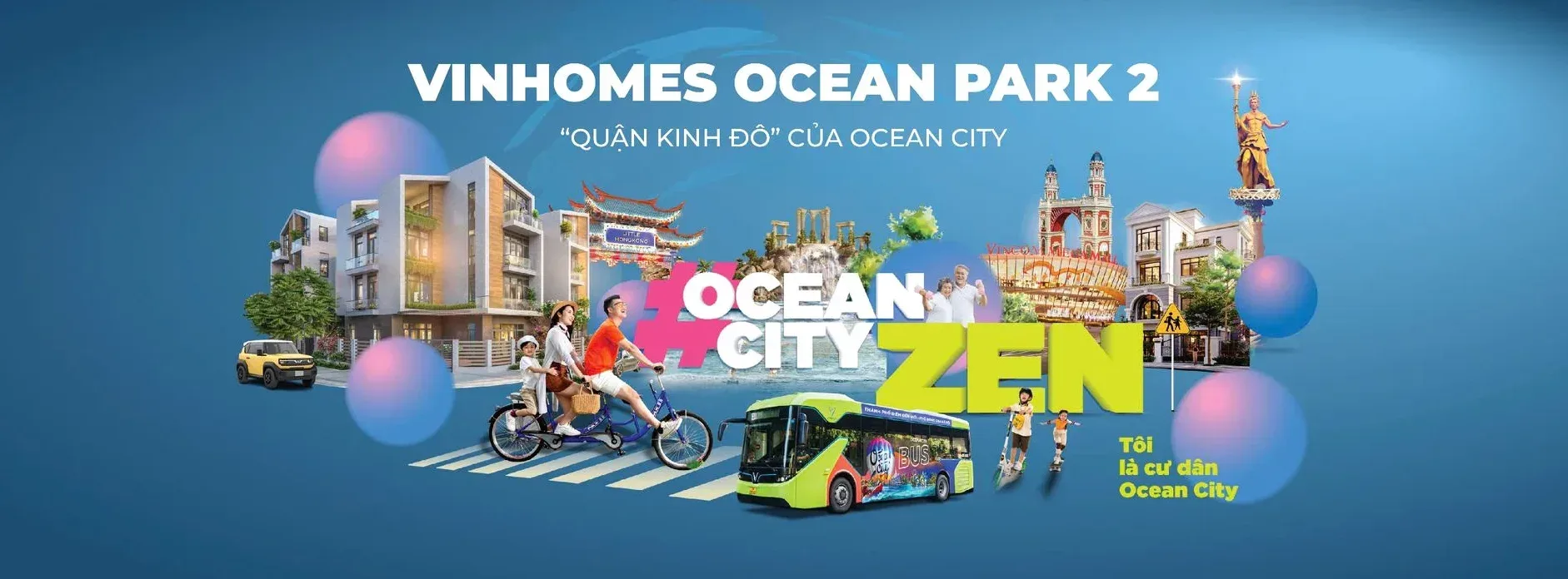 Phối cảnh Vinhomes Ocean Park 2-3 Văn Giang